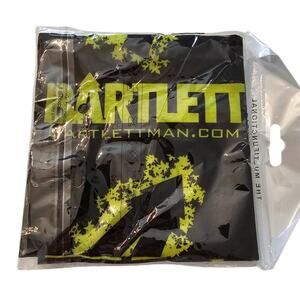 Bartlett Neck Gaiter Warmer Black and Yellow NEW